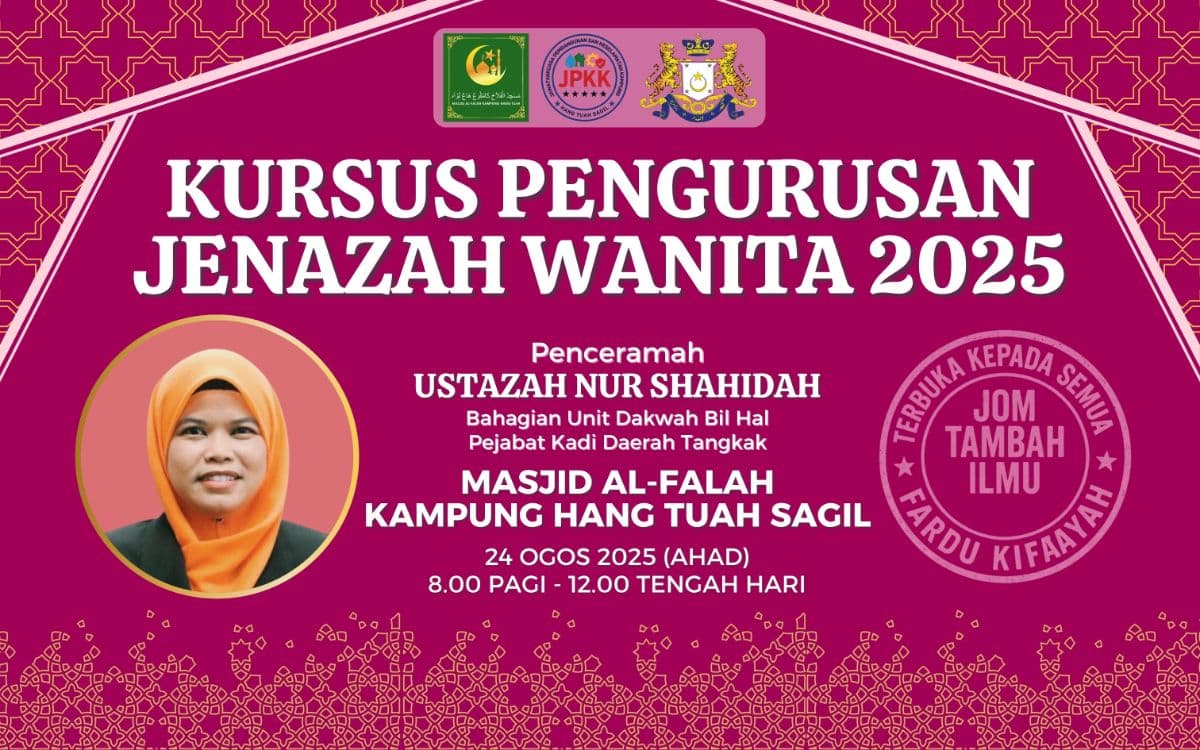 Kursus Pengurusan Jenazah Wanita 2025