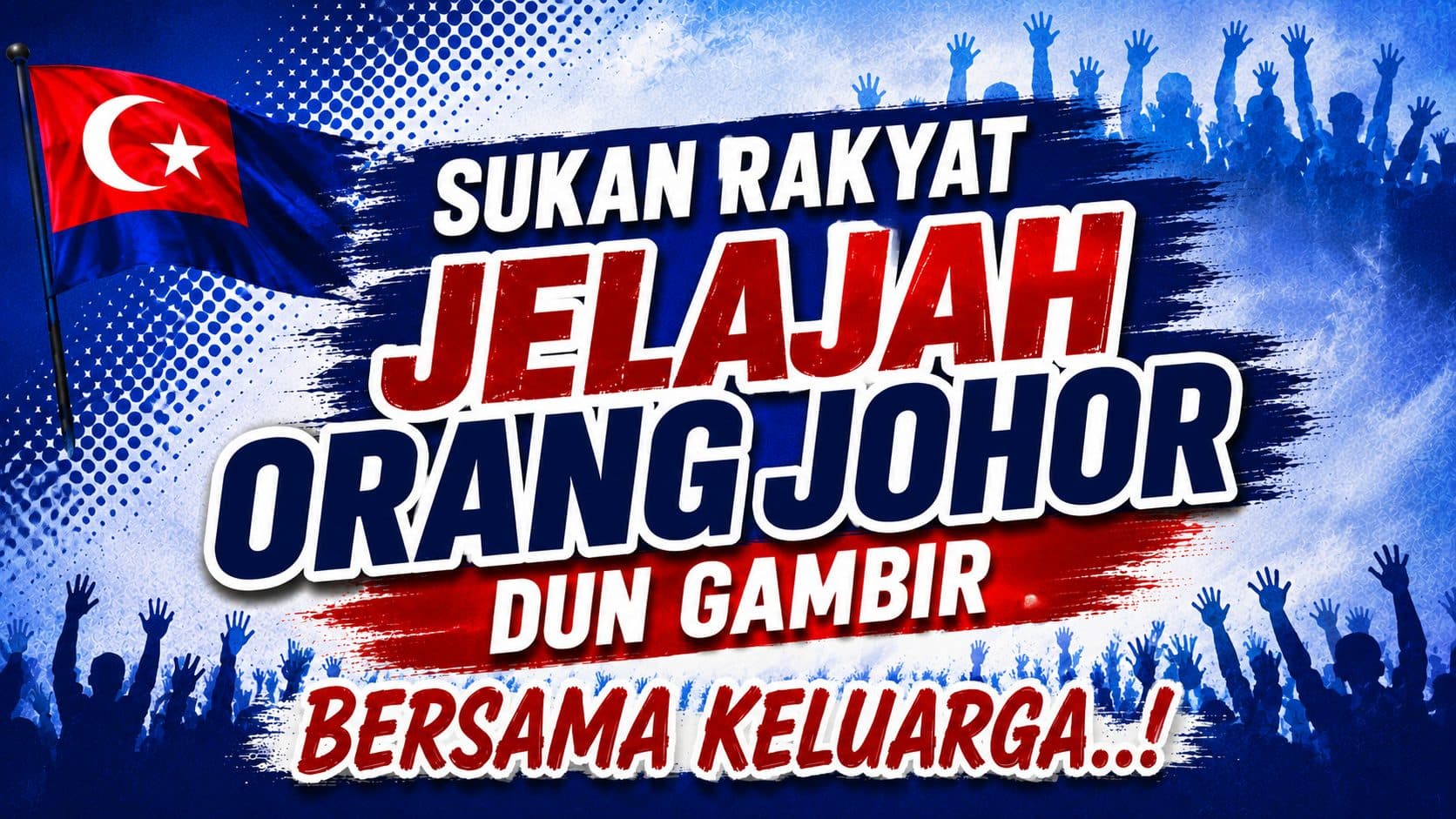 Jelajah Orang Johor DUN Gambir 2026 Himpunkan Masyarakat Dalam Suasana Meriah dan Penuh Ukhwah